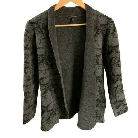 Eileen Fisher sweater jacket - Picture 1 of 6